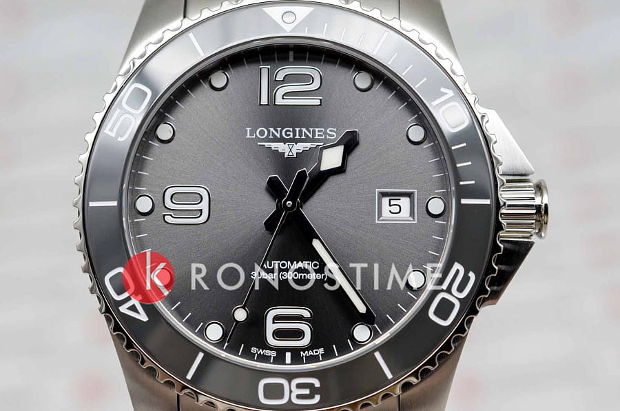 Часы Longines HydroConquest L3.781.4.76.6 — металл сталь, Швейцария