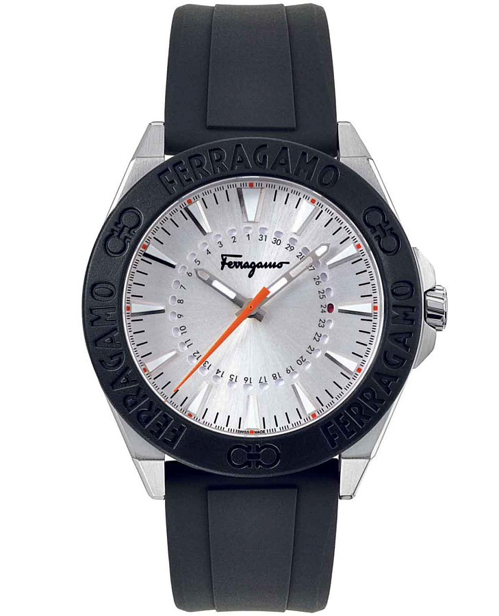 Часы Salvatore Ferragamo SFMQ00122 — мужские, серебристый