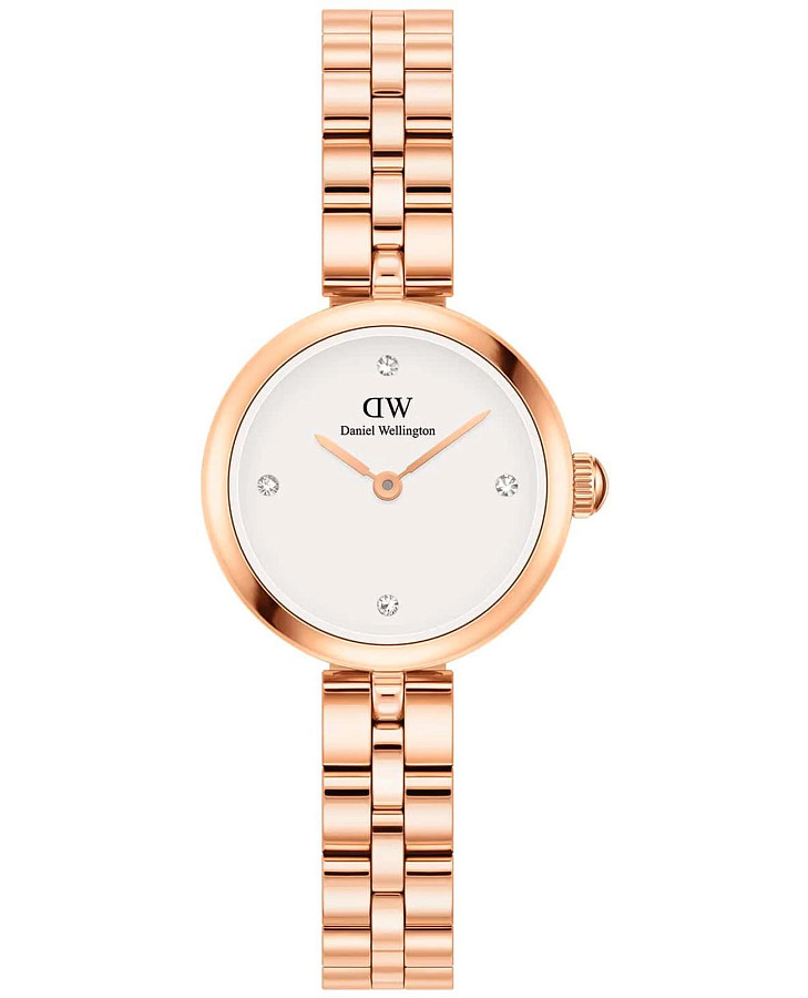 Часы Daniel Wellington Elan Lumine Rose Gold DW00100717 — женские, белый