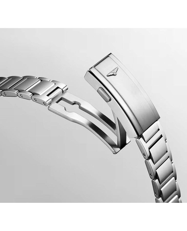 Часы Longines Hydroconquest GMT L3.890.4.06.6 — женские, нержавеющая сталь