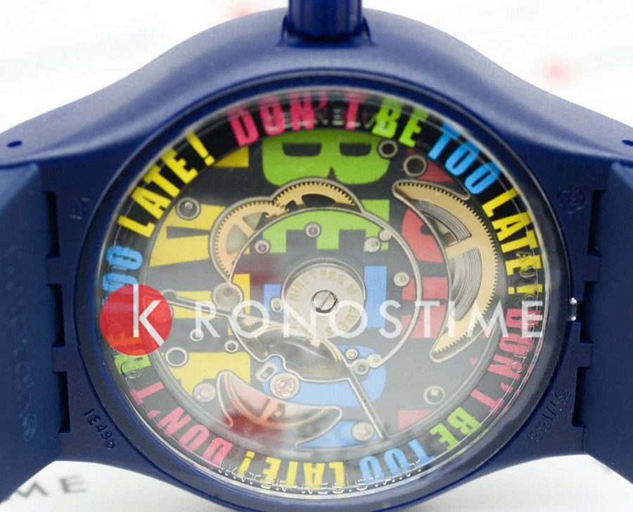 Часы Swatch Sistem51 Biosourced SO30N400 — Швейцария, механические
