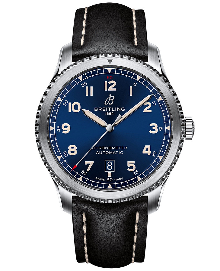Часы Breitling Aviator 8 Automatic 41 A17315101C1X4 — мужские, синий