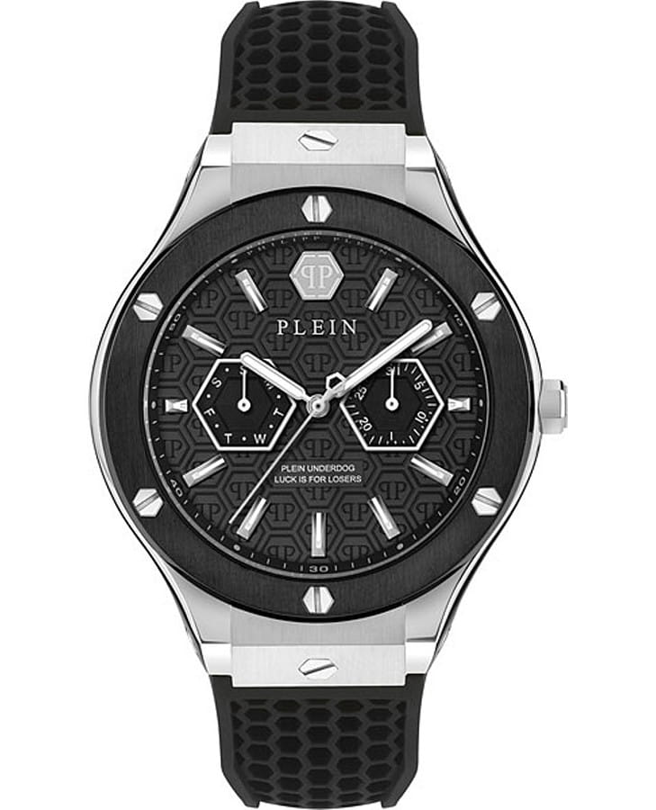Часы Philipp Plein Plein Underdog Multifunct PW1GA0126 — мужские, черный