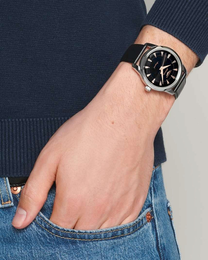 Часы Longines Heritage Classic L1.650.4.52.2 — Швейцария, механические