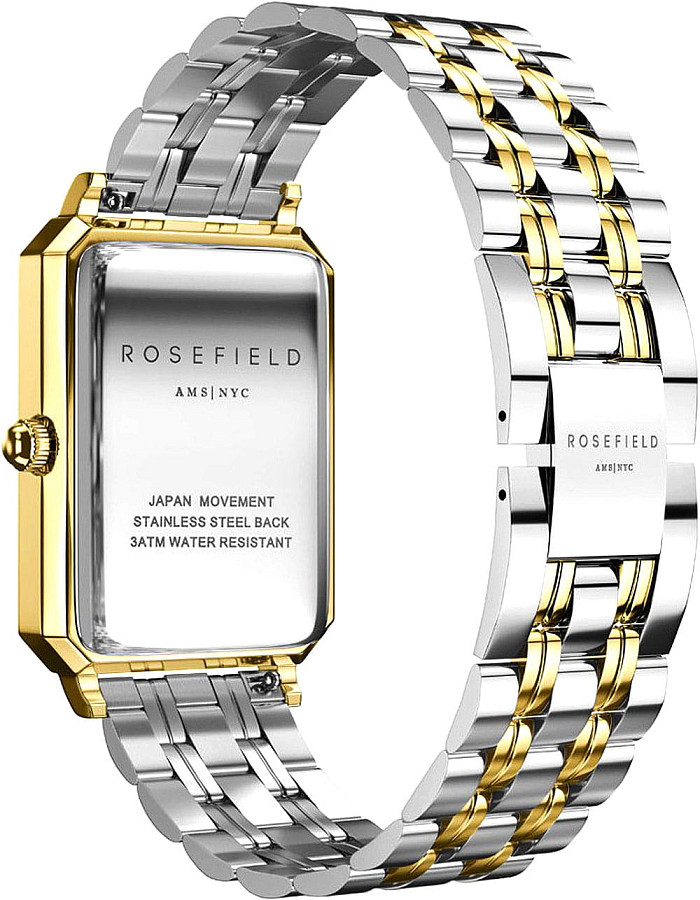 Часы Rosefield The Octagon OWSSSG-O48 — сталь металл, США