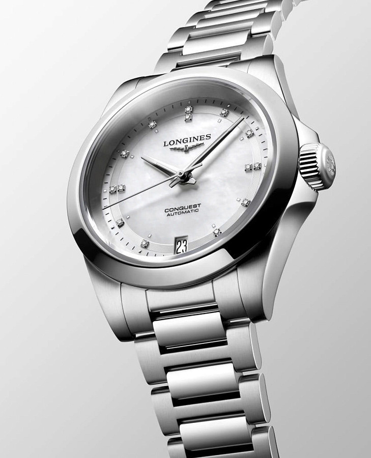 Часы Longines Conquest L3.430.4.87.6 — сталь металл, Швейцария