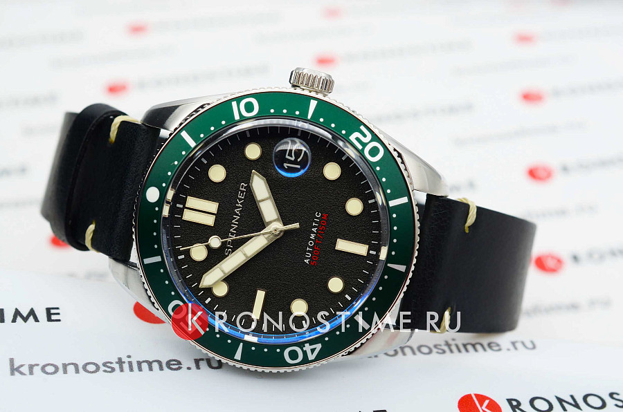 Часы Spinnaker Bradner SP-5100-02 — мужские, кожаный