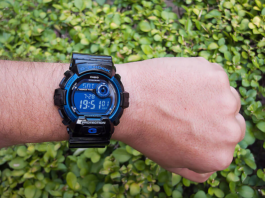 Часы Casio G-Shock G-8900A-1 — пластик алюминий металл, Япония