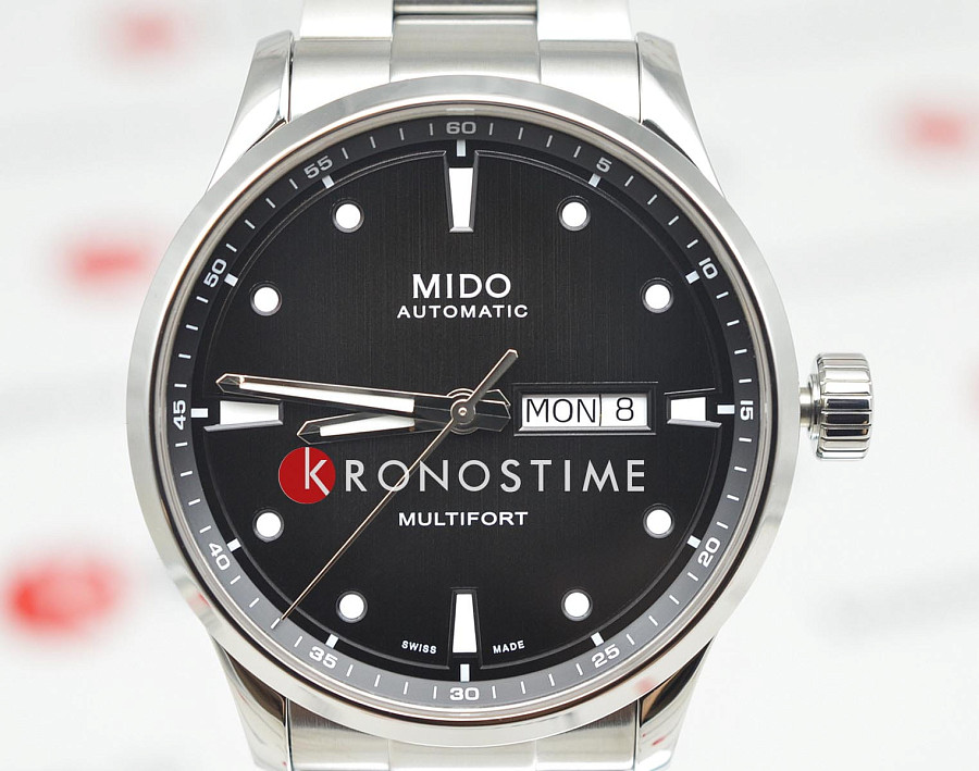 Часы Mido Multifort M M038.430.11.051.00 — сталь металл, Швейцария