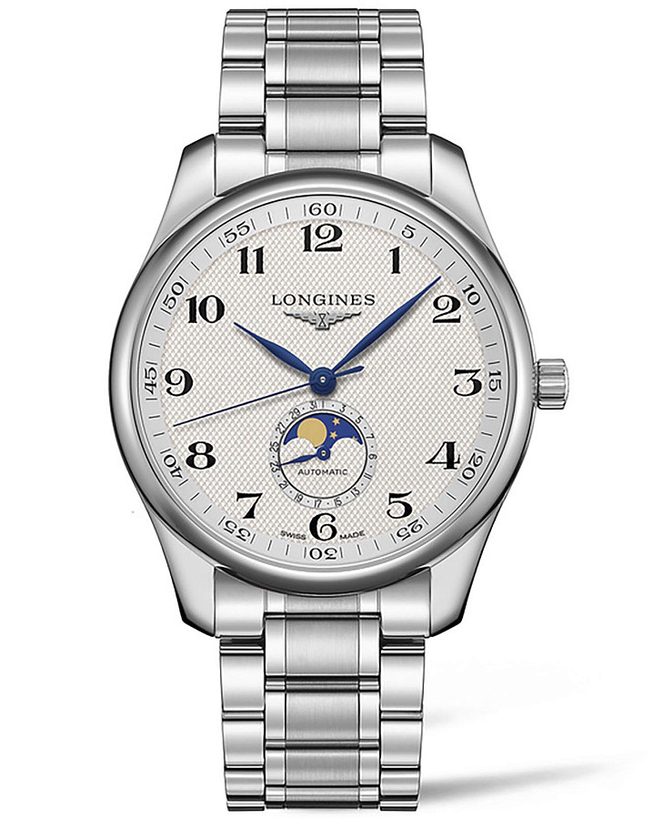 Часы Longines Master Collection L2.919.4.78.6 — мужские, серебристый
