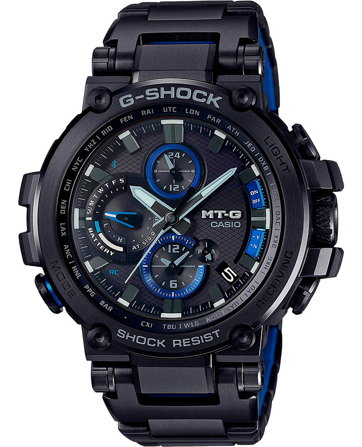 Часы Casio G-Shock Premium MTG-B1000BD-1A — мужские, черный