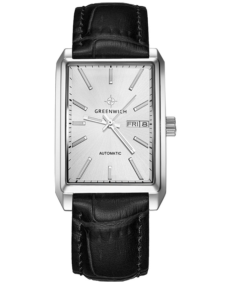 Часы Greenwich Caravel GW 564.11.13 — мужские, белый