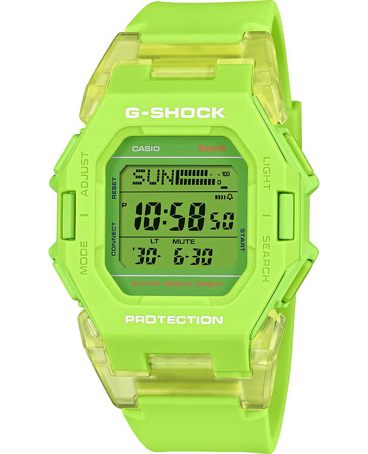 Часы Casio G-Shock GD-B500S-3DR (GD-B500S-3) — мужские, зеленый