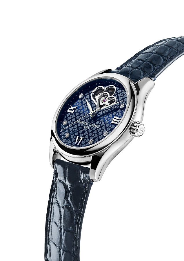 Часы Frederique Constant Ladies Automatic Heart Beat FC-310NDHB3B6 — механические, металл сталь
