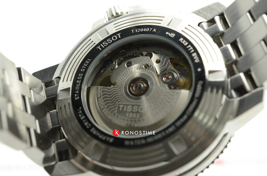 Часы Tissot Seastar 1000 Powermatic 80 T120.407.11.051.00 — механические, Швейцария, мужские