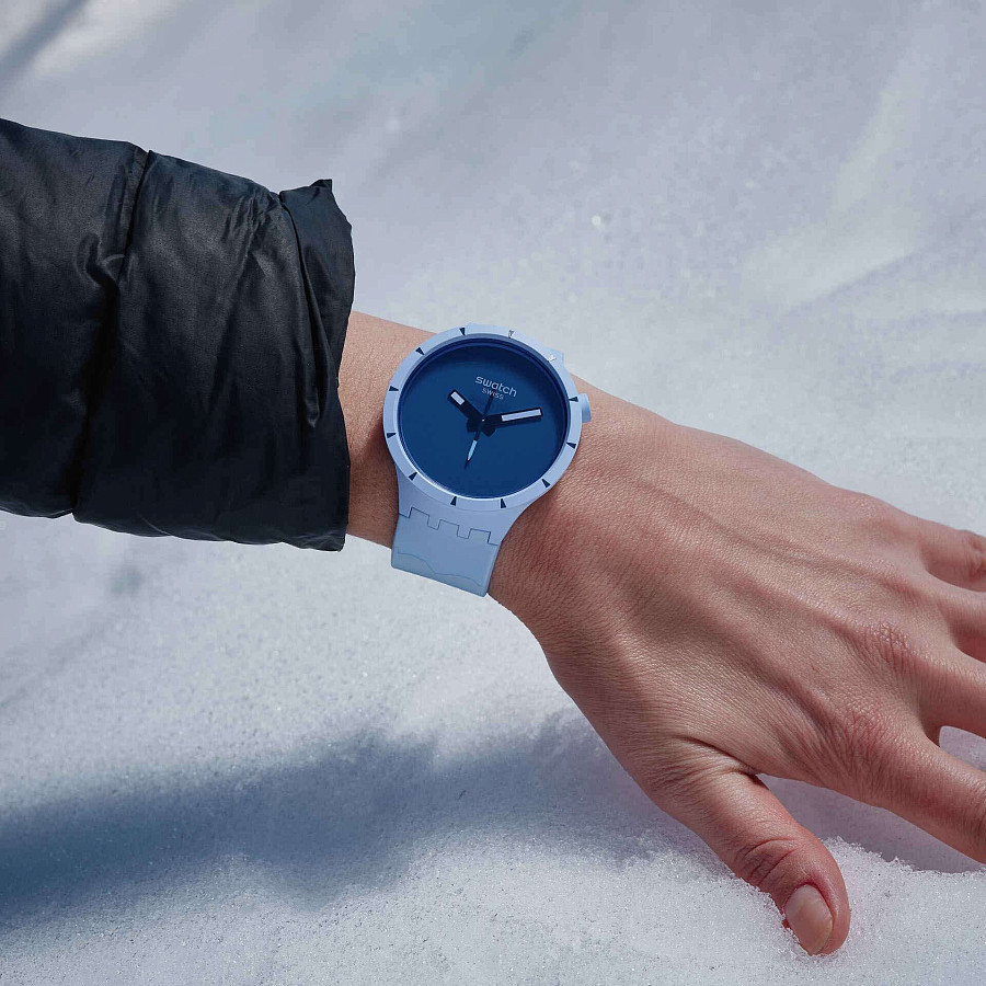 Часы Swatch Big Bold Bioceramic SB03N102 — Швейцария, кварцевые
