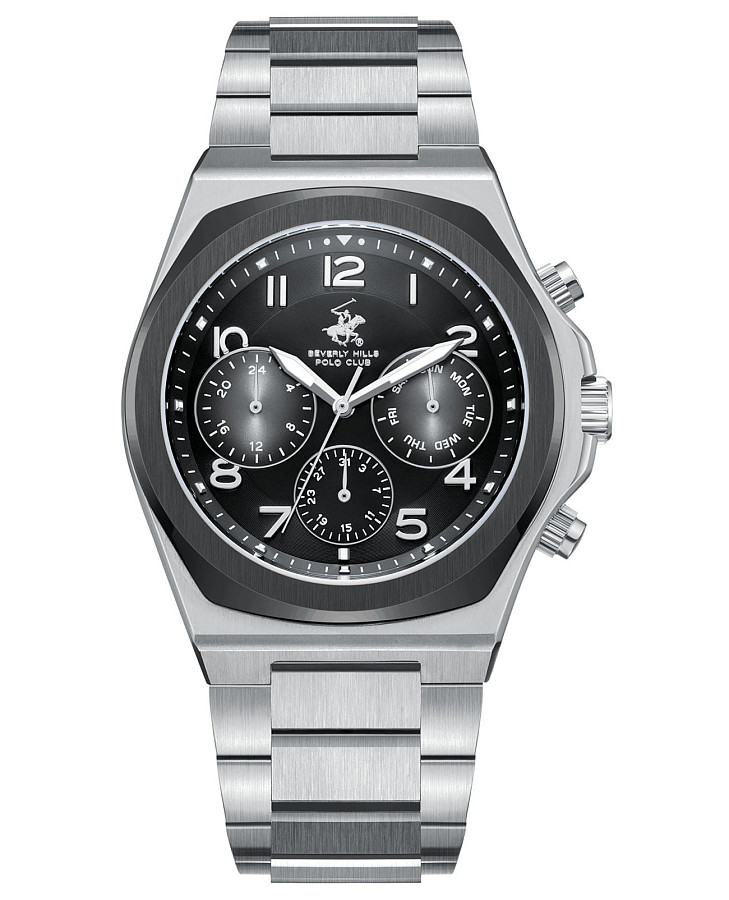 Часы Beverly Hills Polo Club BP3777X.350 — мужские, черный