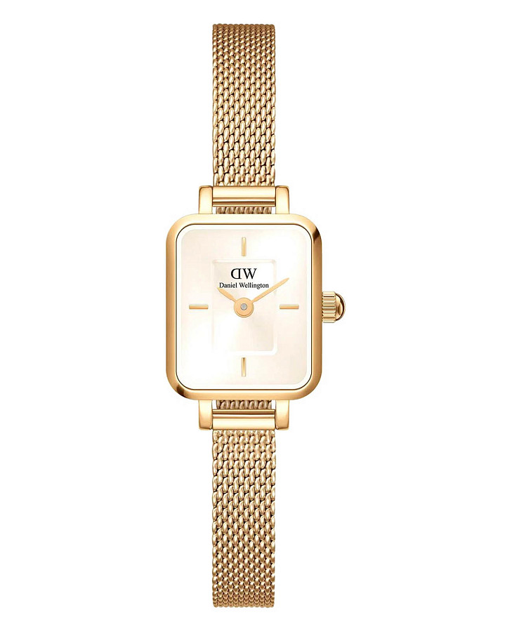 Часы Daniel Wellington Quadro DW00100656 — женские, шампань