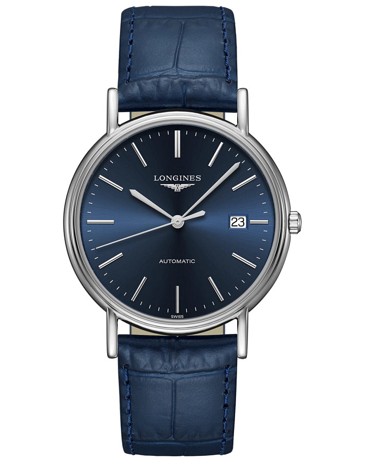 Часы Longines Presence L4.921.4.92.2 — женские, синий