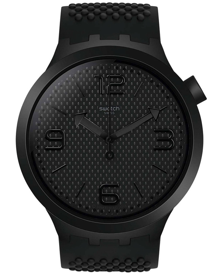 Часы Swatch Big Bold Standard SO27B100 — мужские, черный