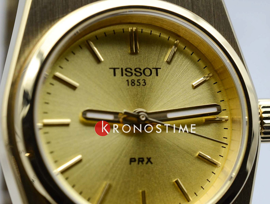 Часы Tissot PRX 25 mm T137.010.33.021.00 — нержавеющая сталь с pvd-покрытием, женские