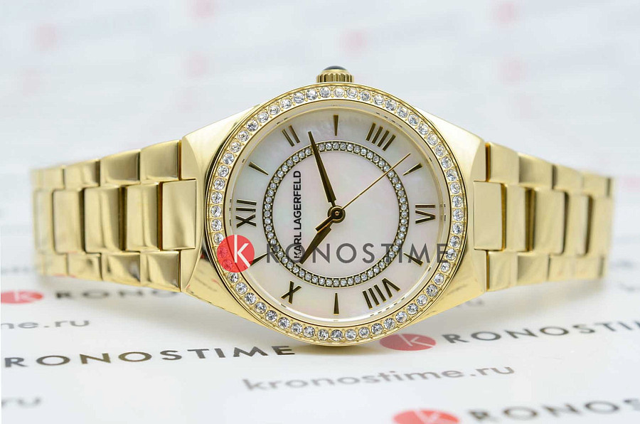 Часы Karl Lagerfeld Hamburg R0553105501 — кварцевые, сталь металл