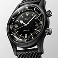 Швейцарские механические часы Longines Legend Diver Watch L3.774.2.50.9, фото 6