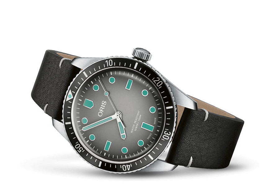 Часы Oris Divers Sixty‑Five 01 733 7707 4053-07 5 20 89 — механические, сталь