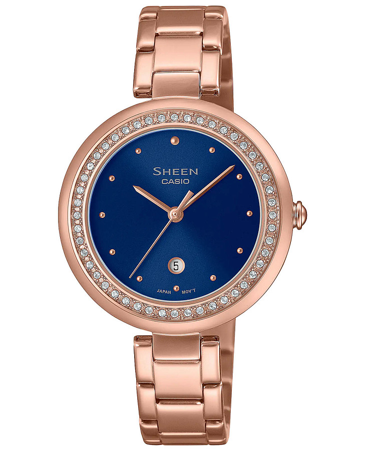 Часы Casio Sheen SHE-4556PG-2AUDF — женские, синий