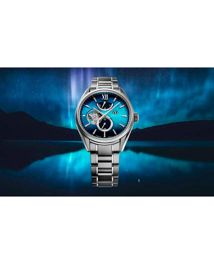 Часы Orient Star RE-BY0004A (RK-BY0004A) — мужские, серебристый