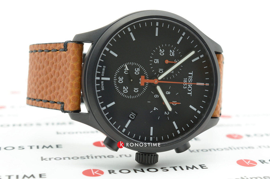 Часы Tissot Chrono XL NBA Collector T116.617.36.051.08 — мужские, оранжевый