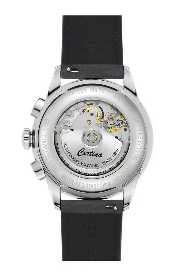 Часы Certina DS-1 Chrono Auto C029.462.16.011.00 — металл сталь, Швейцария