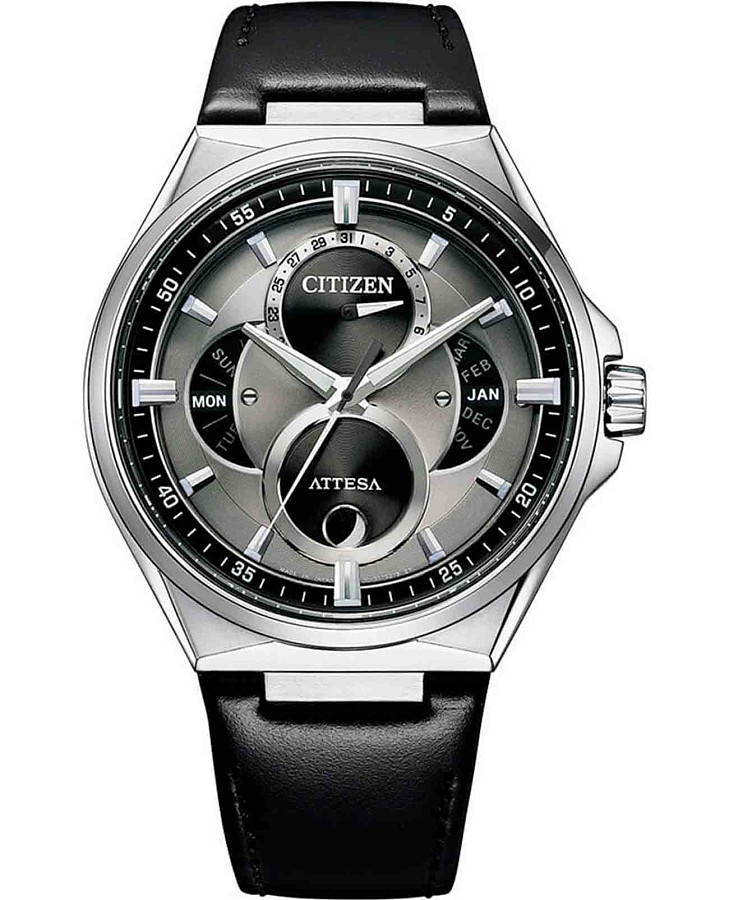 Часы Citizen Attesa BU0060-09H — мужские, серый