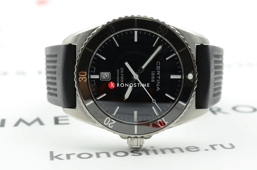 Часы Certina DS First C014.410.17.051.00 — каучук, мужские