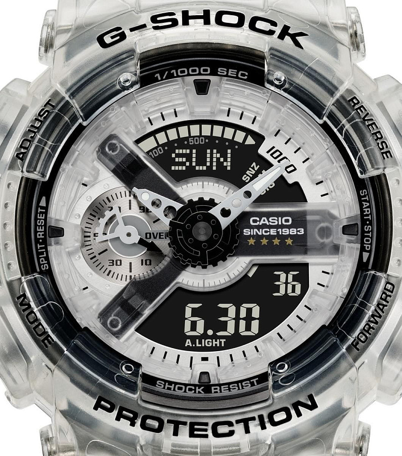 Часы Casio G-Shock GA-114RX-7A — Япония, электронные