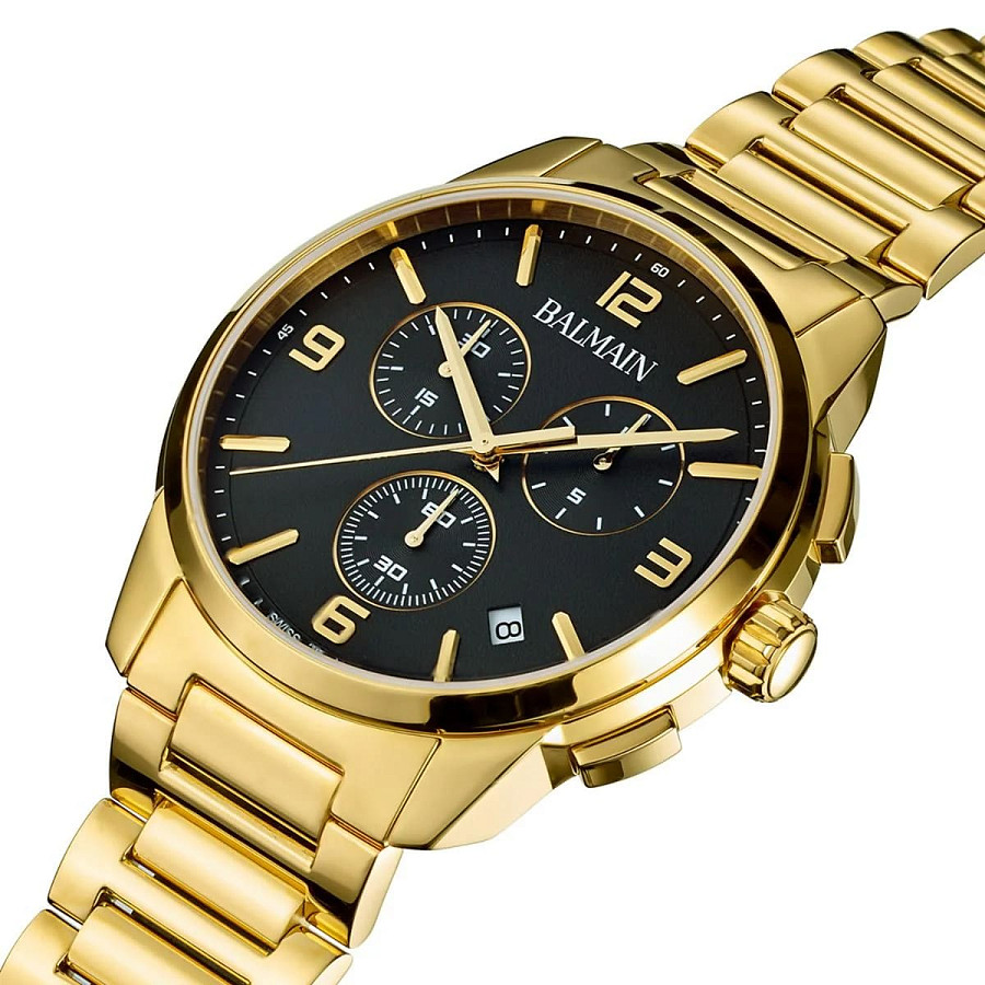 Часы Balmain Madrigal B7480.33.64 — кварцевые, металл сталь