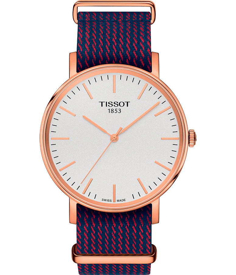 Часы Tissot Everytime Medium T109.410.38.031.00 — мужские, белый
