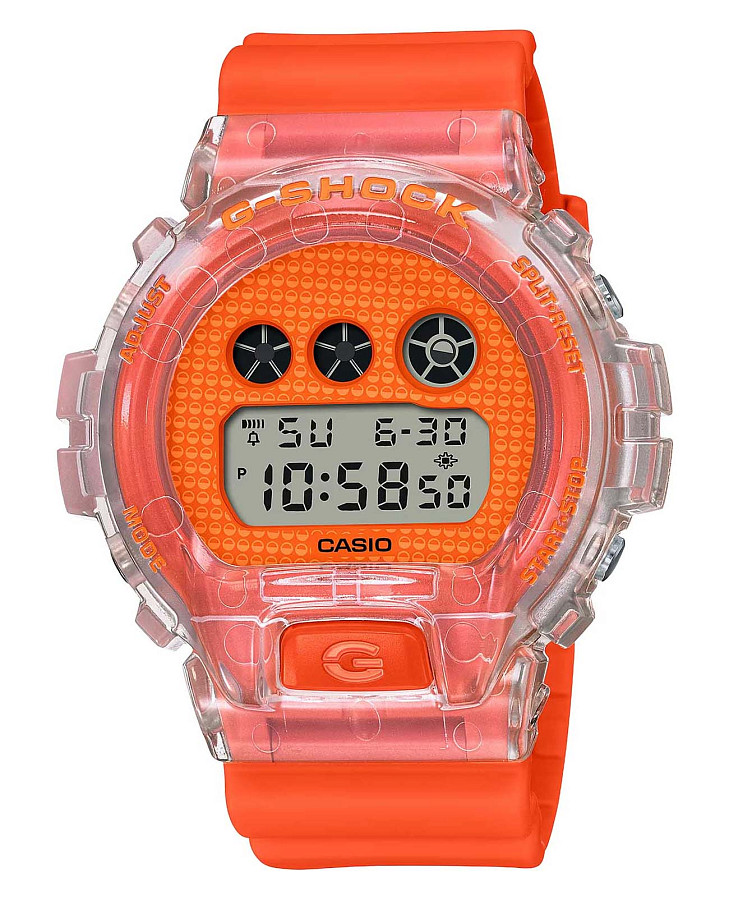 Часы Casio G-Shock DW-6900GL-4DR (DW-6900GL-4ER) — мужские, оранжевый