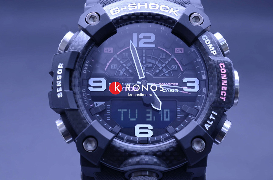 Часы Casio G-Shock GG-B100BTN-1A — мужские, двухцветный