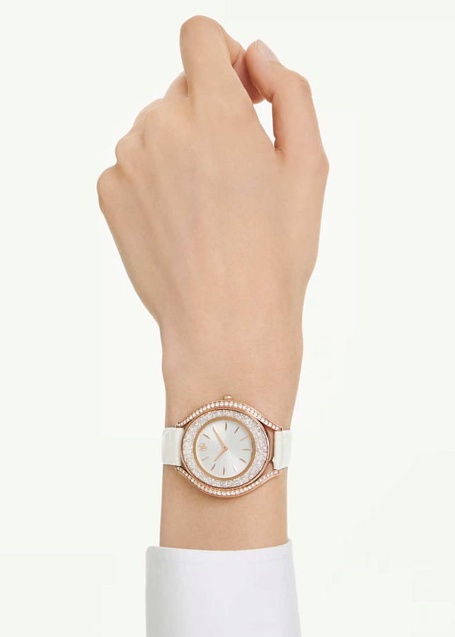 Часы Swarovski Crystalline Aura 5730146 — серебристый, металл сталь