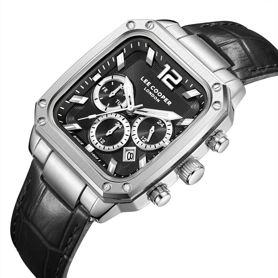 Часы Lee Cooper LC08184.351 — кварцевые, суперметалл металл