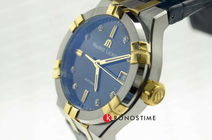 Часы Maurice Lacroix Aikon Automatic AI6006-PVY11-450-1 — женские, кожаный