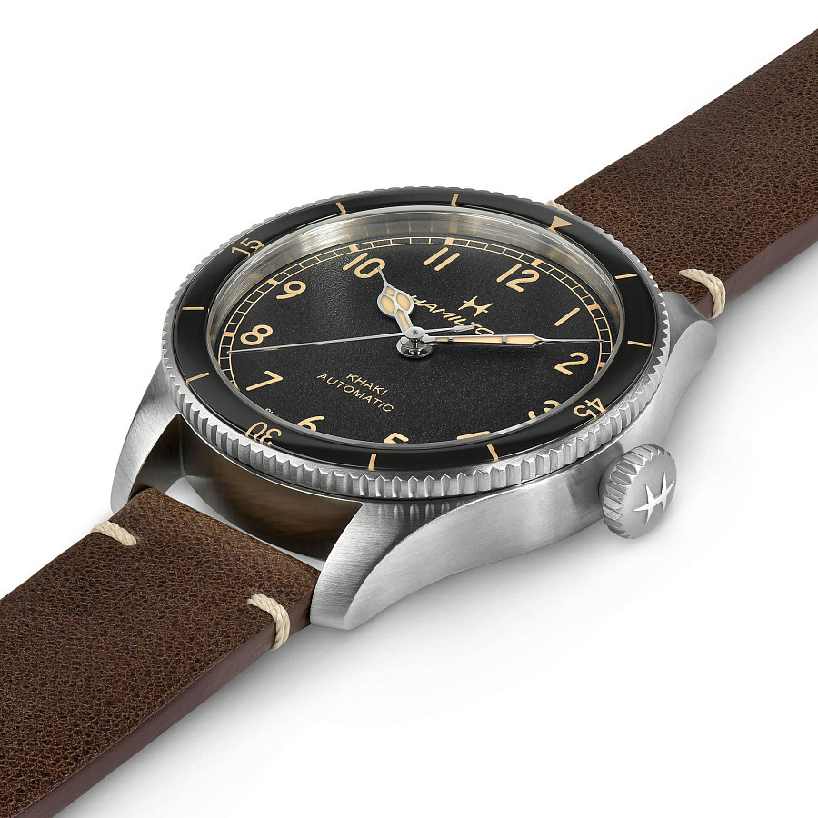 Часы Hamilton Khaki Aviation Pilot Pioneer H76205530 — металл сталь, Швейцария