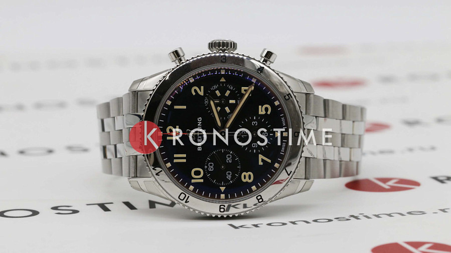 Часы Breitling Classic Avi Chronograph 42 P-51 Mustang A233803A1B1A1 — Швейцария, механические