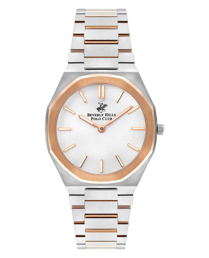 Часы Beverly Hills Polo Club BP3374X.530 — женские, серебристый
