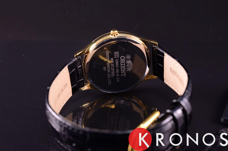 Часы Orient UNA1002B (FUNA1002B) — кожа + текстиль, мужские