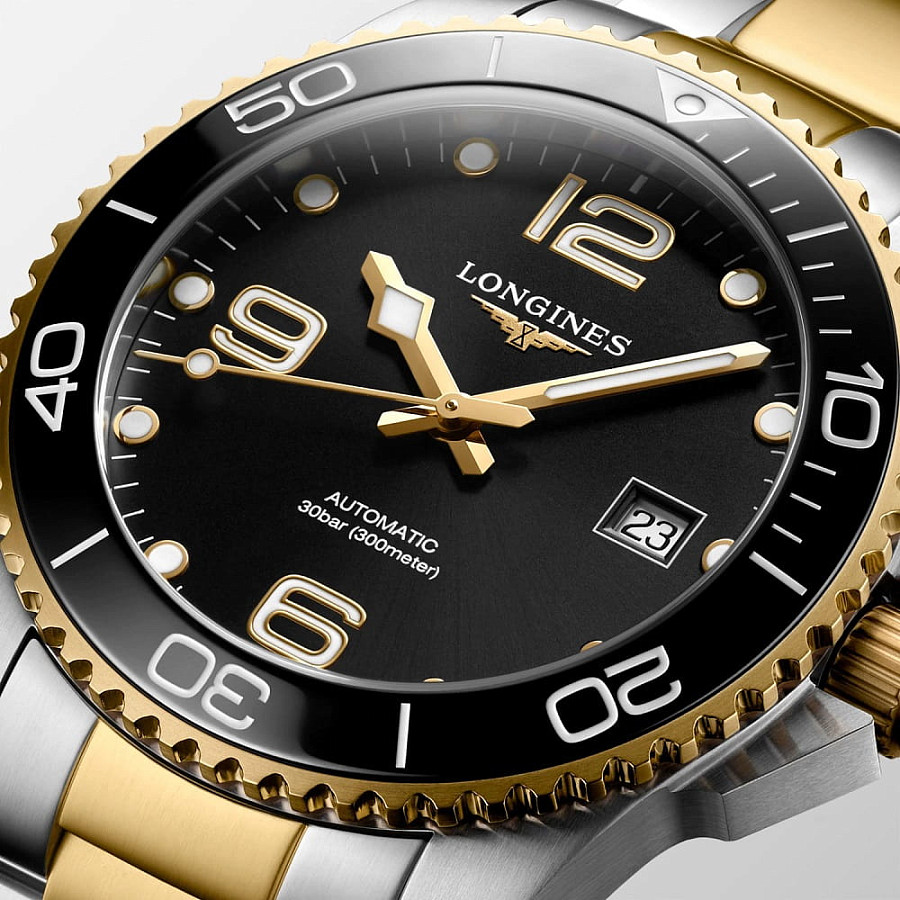 Часы Longines HydroConquest L3.781.3.56.7 — механические, металл сталь