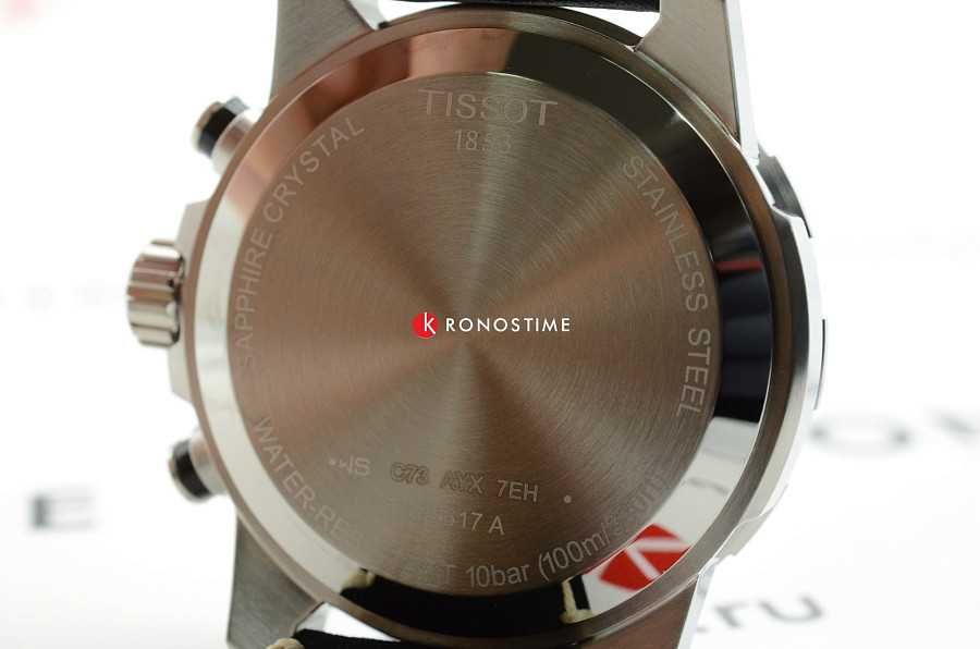 Часы Tissot SuperSport Chrono T125.617.16.051.00 — черный, кварцевые
