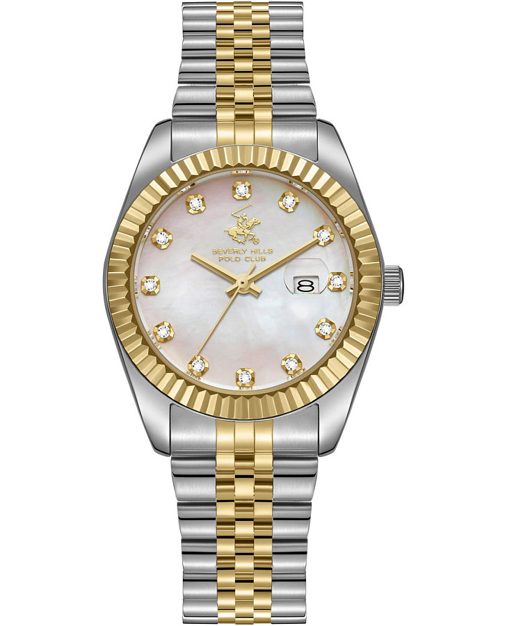 Часы Beverly Hills Polo Club BP3654X.220 — женские, перламутровый