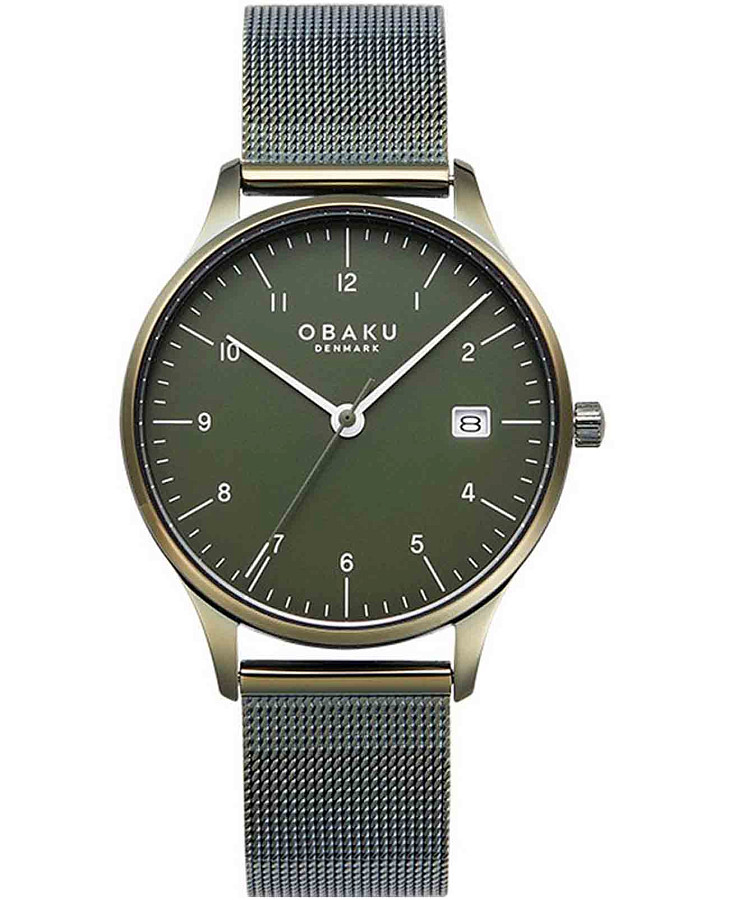 Часы Obaku Chia Lille V298LDEEME — женские, зеленый